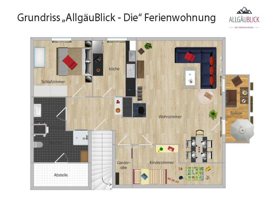 Allgaublick - Die Ferienwohnung Sonthofen Exterior foto